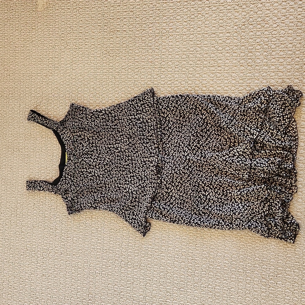Sigrid Olsen Lined Flouncy Dress